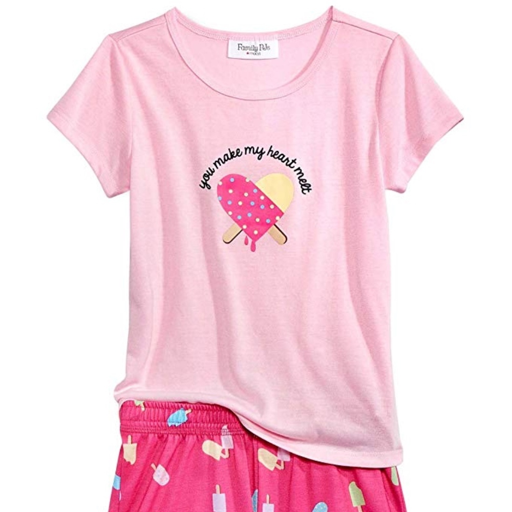 Family PJs You Make My Heart Melt Pajama Top NEW